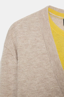JERSEY CON LANA COMBINADO / Vis?n vigor? - Zara фото 9