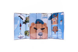 Набор вафельных полотенец Купон 3 шт. в коробке ВК 627 тк (29187-1)