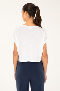 U. S. Polo Assn / Женская белая футболка - U.s. polo assn фото 5