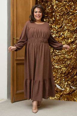 Платье Luxury Moda 1391 коричневый