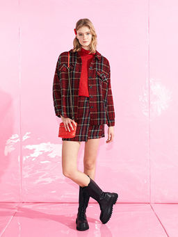 Kemer Kapamal? Ekose Kad?n Etek