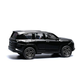 Чёрная инерционная машинка die-cast , 1:32, с люком