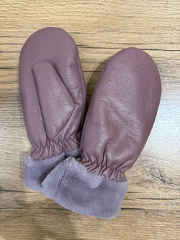 K13154 Варежки (мех внутри) ЛАВАНДА