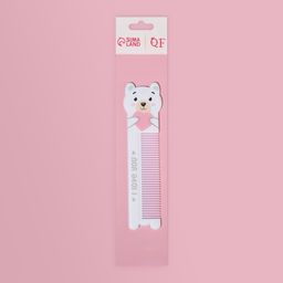 Расчёска фигурная «Мишутка», 14.7×3.8 (±1) см