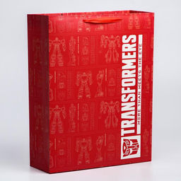 Пакет подарочный, 31х40х11 см, упаковка, Трансформеры