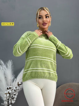 Кофта в полоску женская - Bruno фото 7