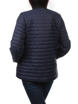 K-527 DK. BLUE Куртка демисезонная стеганая женская (70 гр. холлофайбер) - Fashion фото 8