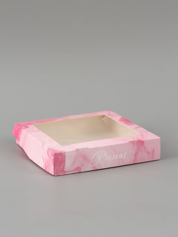 Цена за 5 шт. Коробка складная Present, 20 × 20 × 4 см