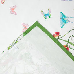 Скатерть Этель Луговые цветы 180х150 см, 100 % хлопок, саржа 190 гр/м2  фото 3