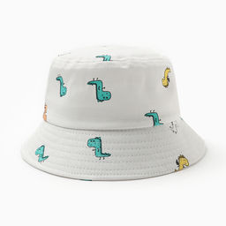 Панама Детская KAFTAN «Дино», размер 50, цвет молочный