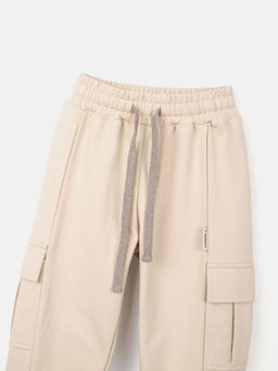 Джоггеры карго облегченные БЕЖ подростковые - Bungly фото 5