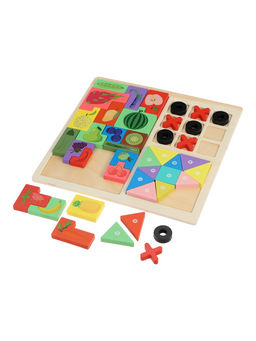 Деревянный пазл «Тетрис» 3 в 1