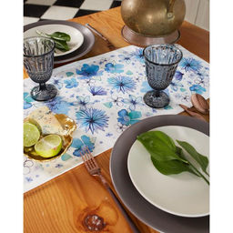 Дорожка Этель Незабудки 30*70 см, 100% хлопок, саржа 190 г/м2  фото 8