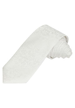 Галстук мужской GREG Greg-poly 7- белый 508.9.128  фото 2