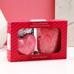 Соль и бомбочка для ванны Уведомление, подарочный набор косметики, ЧИСТОЕ СЧАТЬЕ - Чистое счастье фото 9