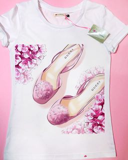 Эксклюзивная футболка Yana Pletneva упаковка плотный Zip пакет!