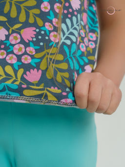 Костюм Мун розовые колокольчики-мятный - Sovalina фото 23