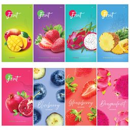 Блокнот А6 48л. на скрепке "Фруктовая. Микс" ("ArtSpace", Б6к48_40836)