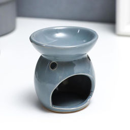 Аромалампа для эфирных масел Цветок и завитки, керамика, 7.5?7?7 см, МИКС - Simaland фото 5