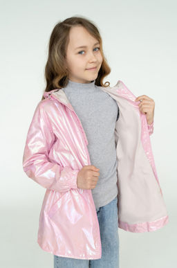 Ветровка для девочки розовая