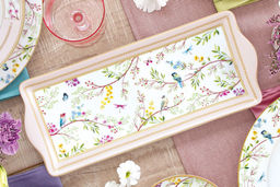 Блюдо прямоугольное Пение птиц, 35х15 см - Easy life фото 4