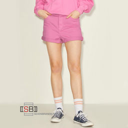 JACK&JONES, 12211371, Шорты джинсовые, Berry