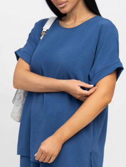 Костюм женский, цвет фиолетовый