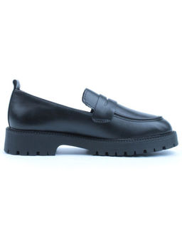 03-XR183/3 BLACK Лоферы женские (натуральная и искусственная кожа)