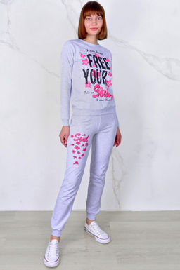 Арт. 4547 Пижама с брюками 42-52 (6 шт) Цвет:ассорти