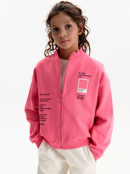 PELICAN, толстовка для девочек, Розовый