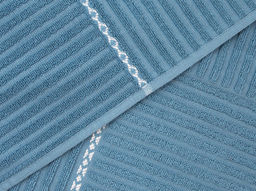 Полотенце махровое 6с103.412ж1 Лоза(1-британи блю) 50х90см