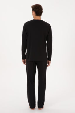 Erkek Siyah Pijama Tak_m_ - U.s. polo assn фото 5