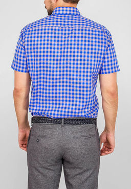 Сорочка мужская короткий рукав GREG 265/101/699/Z/b/1  фото 3