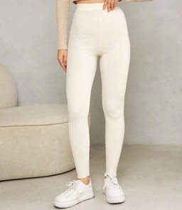 Леггинсы #КТ157 (1), кремовый - Dommod фото 2