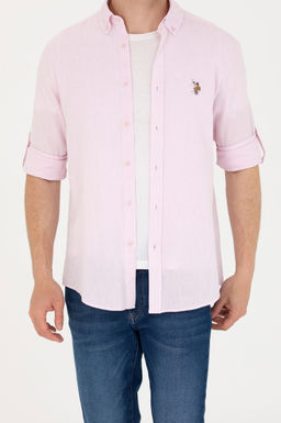 U. S. Polo Assn Мужская рубашка с длинным рукавом Magnolia - U.s. polo assn фото 6