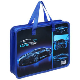 Папка с ручками пластиковая А4 Calligrata Машина, 32,2х25,6х7 см,  фото 2