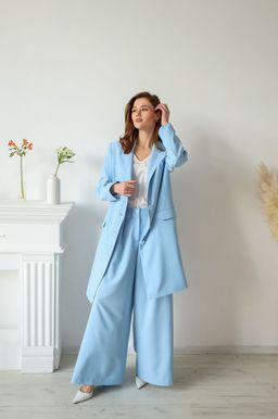 Жакет AURA 1027-164 голубой  фото 2