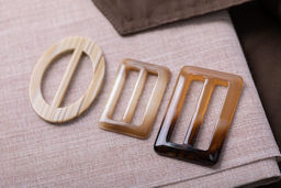 Пряжка GBB-005 Gamma 40 х 28 мм 10 шт. / №302 т.коричневый