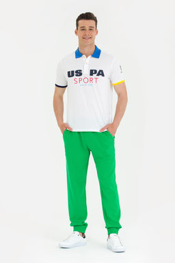U. S. Polo Assn Мужская белая футболка с воротником-поло - U.s. polo assn фото 18