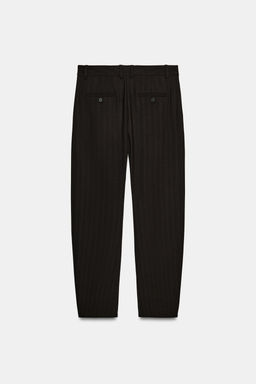 ZW COLLECTION PINSTRIPE TROUSERS - Zara фото 13