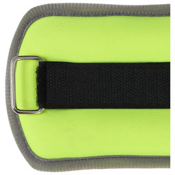 Утяжелители неопреновые ONLYTOP, 2 шт. × 0.25 кг, цвет салатовый