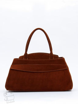 Сумка женская кожаная 3380Q brown Polina&Eiterou в Новосибирске