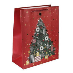 Цена за 12 шт. Пакет подарочный 18x23x10см / 5381M /уп 12/720/Новый год - Галеонтрейд фото 4