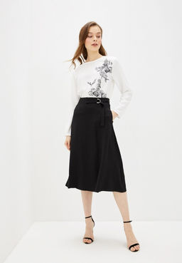 Базовая блузка с графическим принтом - Incity фото 7