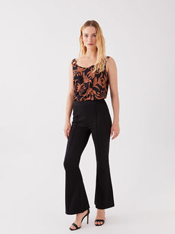 Beli Lastikli Dar Fit Kad?n Pantolon