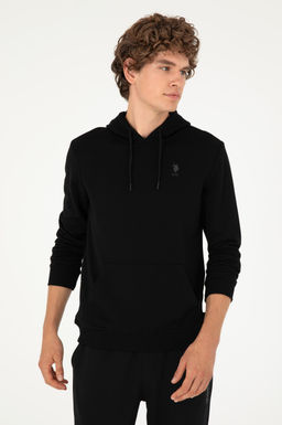 Мужской черный базовый свитшот Неожиданная скидка в корзине - U.s. polo assn фото 3