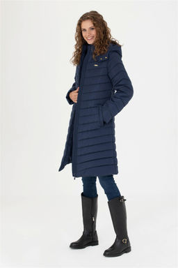 U. S. Polo Assn Женское темно-синее пальто - U.s. polo assn фото 10