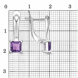 СЕРЬГИ 33114696ДАм - Красная пресня фото 2