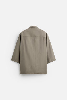 FLOWING SHIRT WITH BOW - Zara фото 7