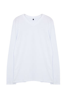 TRENDYOL MAN Siyah Slim/Dar Kal?p V Yaka %100 Pamuklu T-shirt TMNAW25TS00006 - Trendyolmilla фото 4